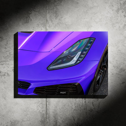 Chevrolet C7 ZR1 NEON Poster
