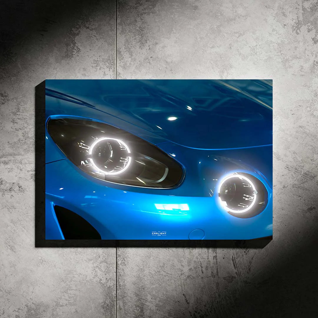 Alpine A110 NEON Poster