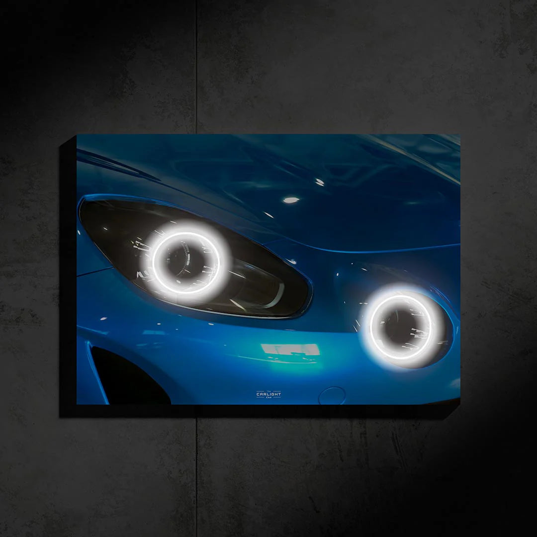 Alpine A110 NEON Poster
