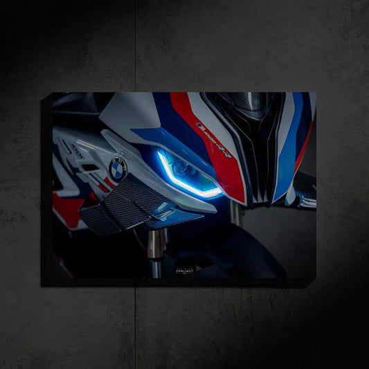 BMW M1000RR NEON Poster