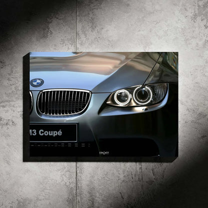 BMW M3 E92 V8 NEON Poster