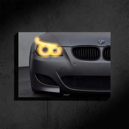 BMW M5 E60 V10 NEON Poster