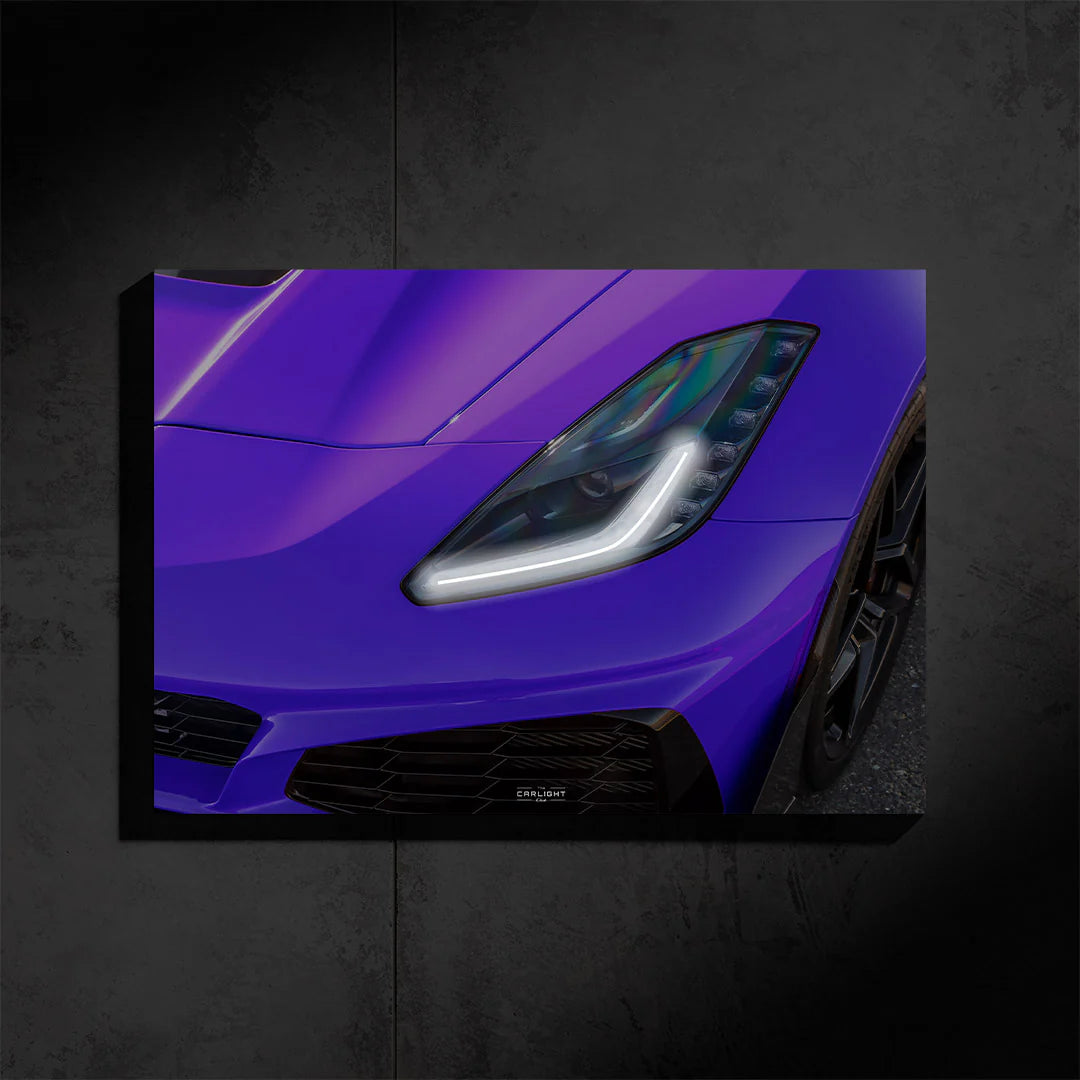 Chevrolet C7 ZR1 NEON Poster