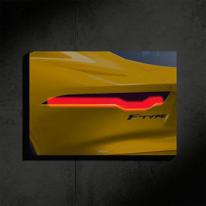 Jaguar F-TYPE NEON Poster
