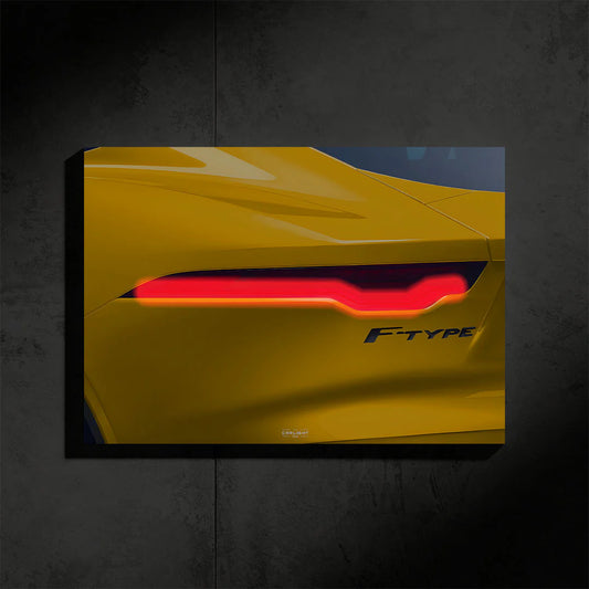 Jaguar F-TYPE NEON Poster