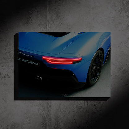 Maserati MC20 NEON Poster