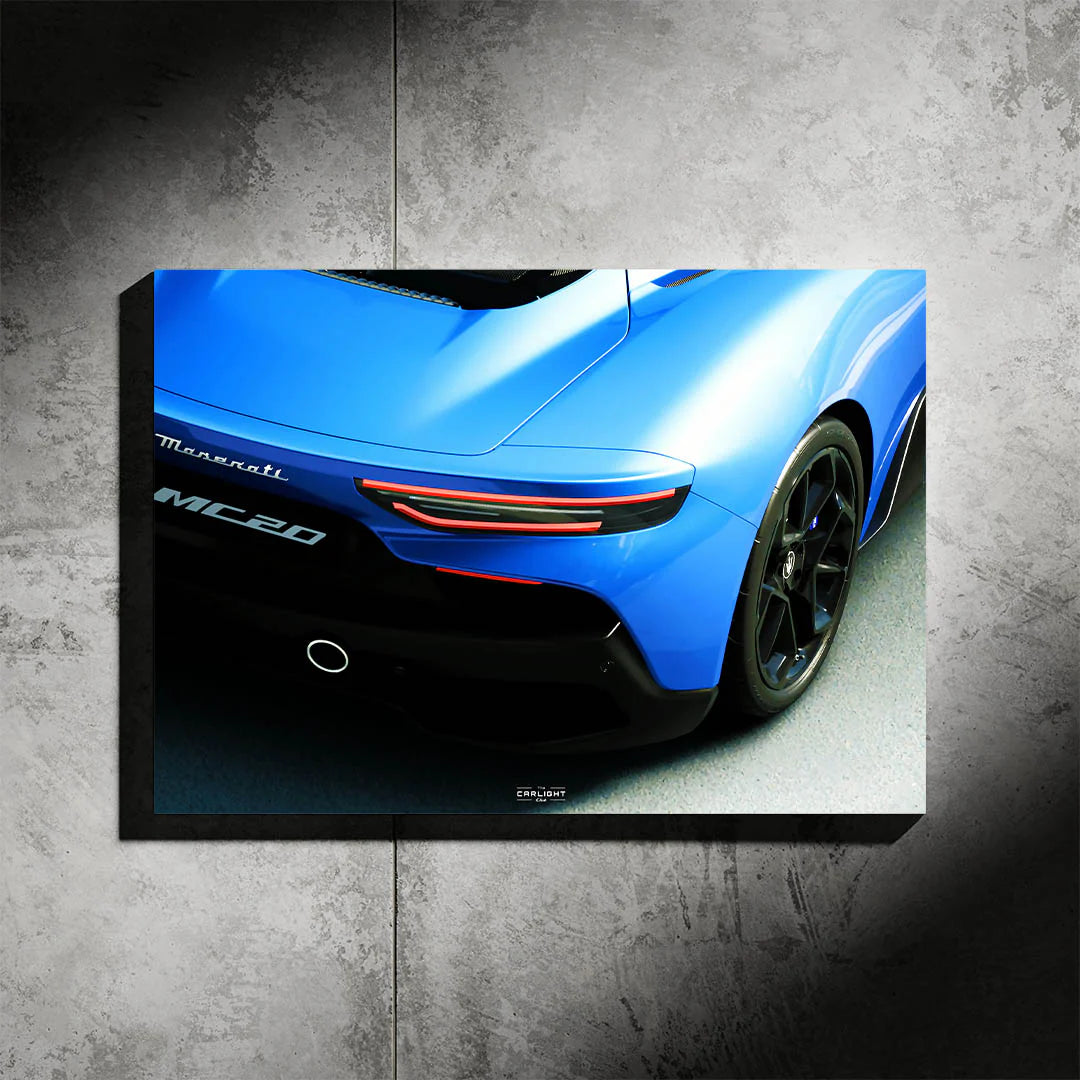 Maserati MC20 NEON Poster