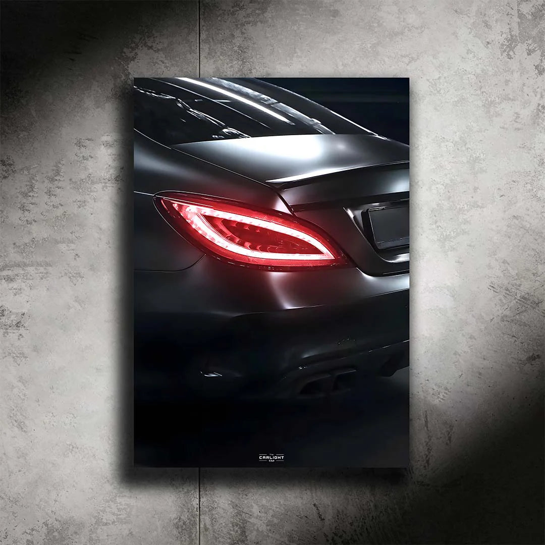 Mercedes CLS AMG 63 NEON Poster