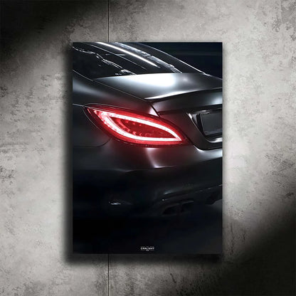 Mercedes CLS AMG 63 NEON Poster