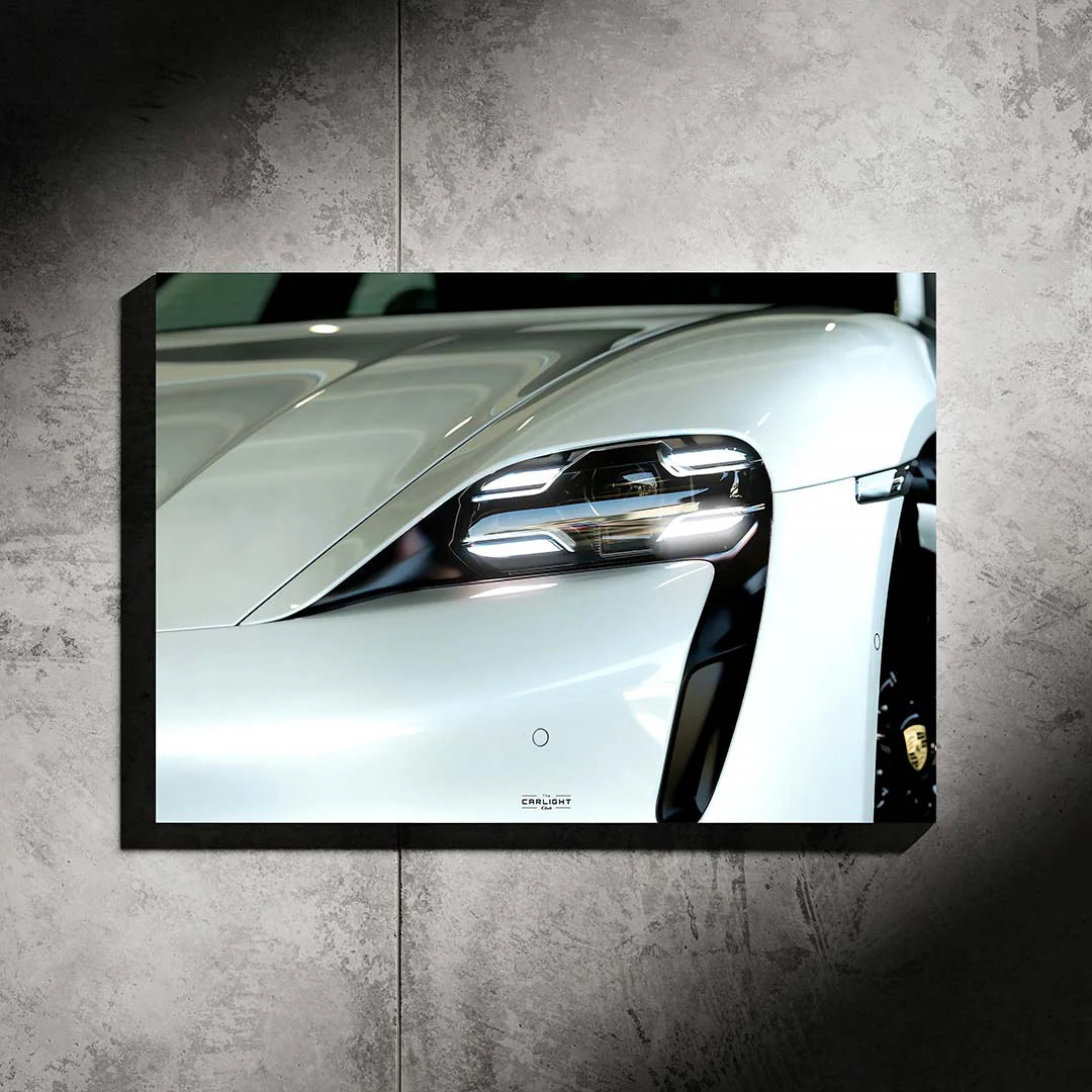 Porsche Taycan NEON Poster