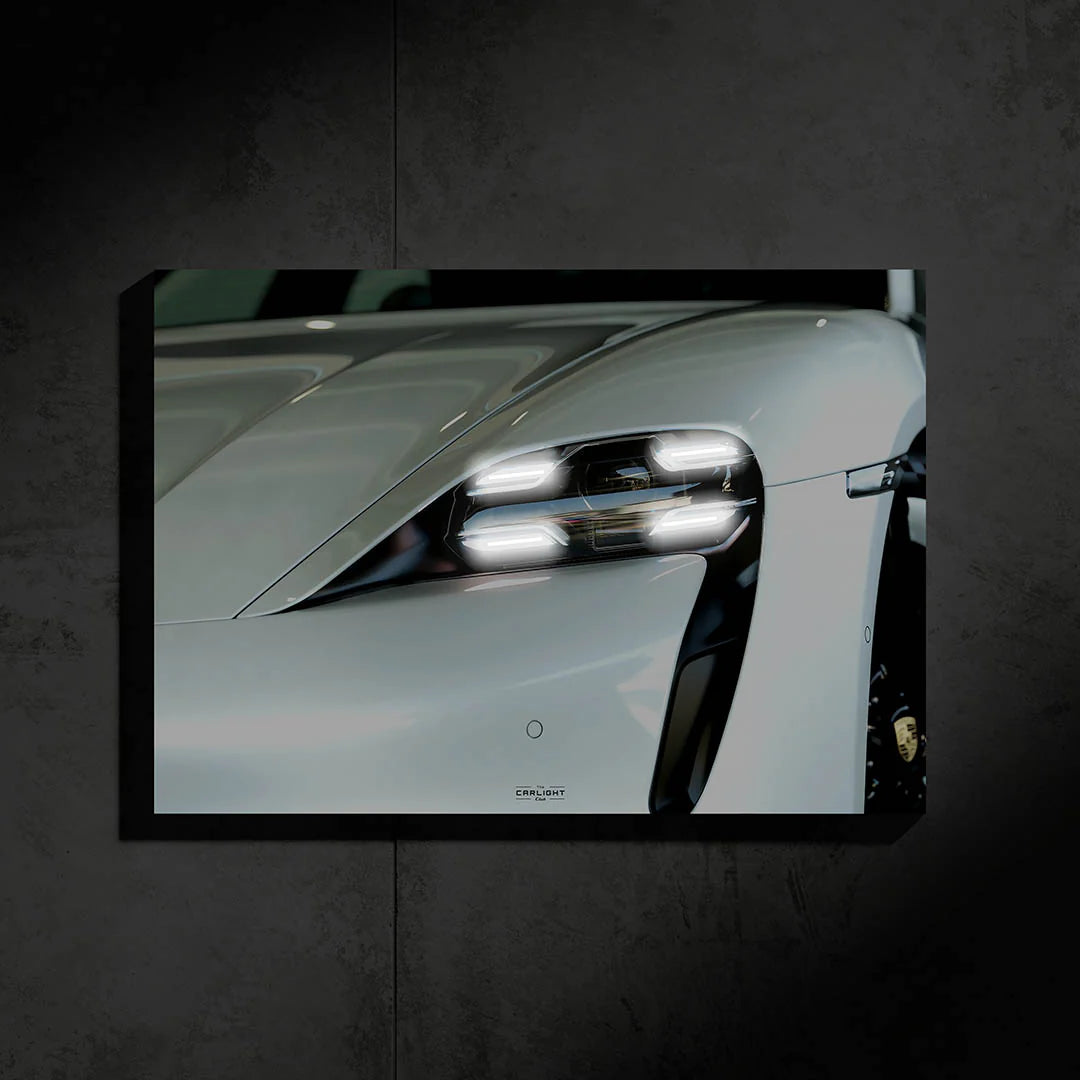Porsche Taycan NEON Poster