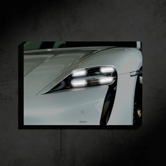 Porsche Taycan NEON Poster
