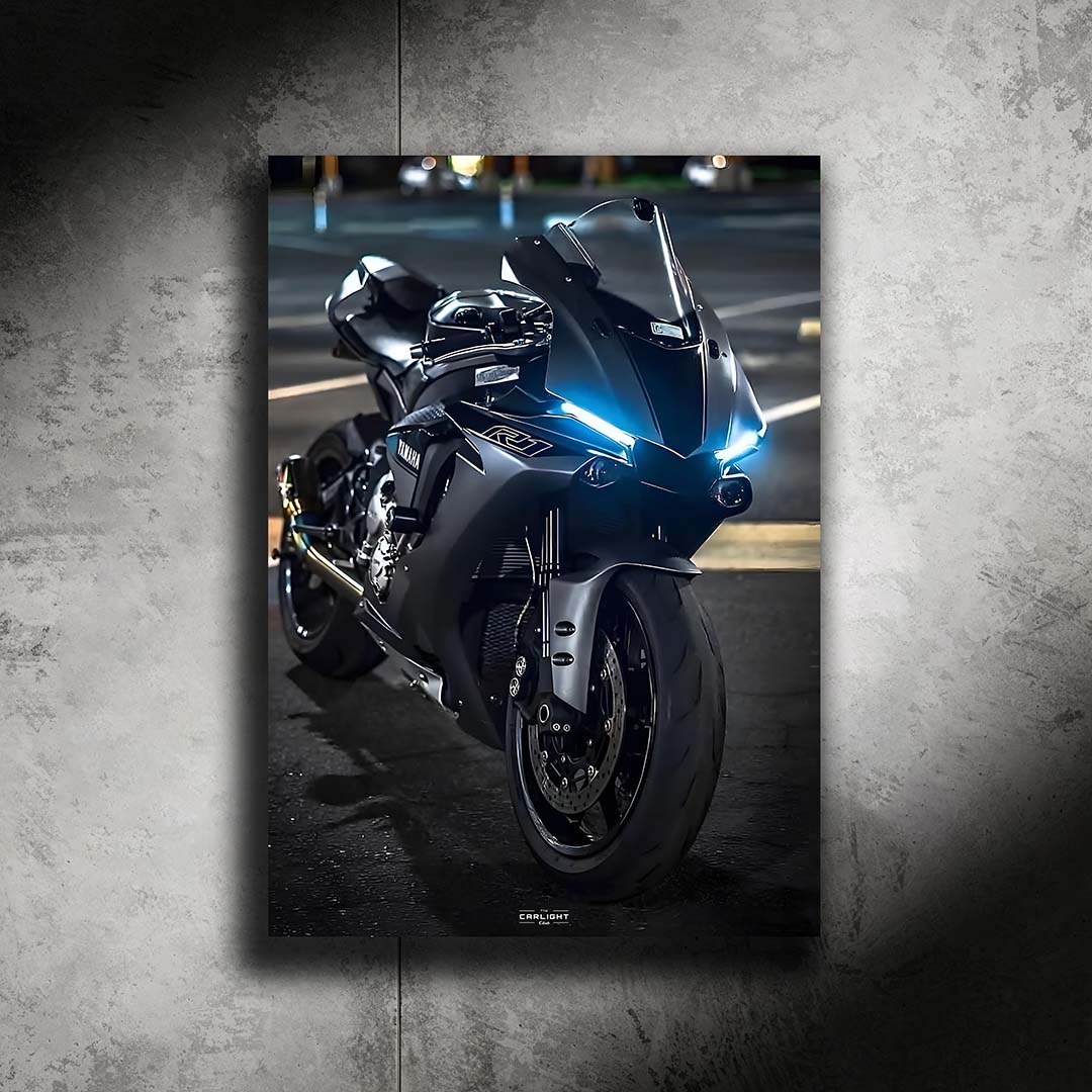 Yamaha R1 NEON Poster