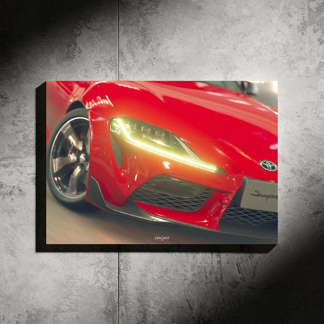 Toyota SUPRA NEON Poster