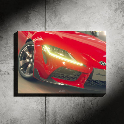 Toyota SUPRA NEON Poster