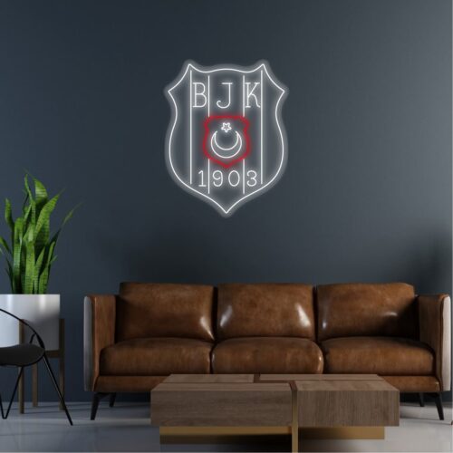Beşiktaş Logo Neon Tabela