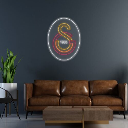 Galatasaray Logo Neon Tabela